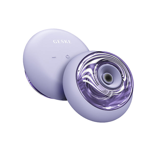 Geske Personal Care Purple / Brand New / 1 Year GESKE, Sonic Cool & Warm Body and Face Massager, 9 in 1 -  GESGK000699