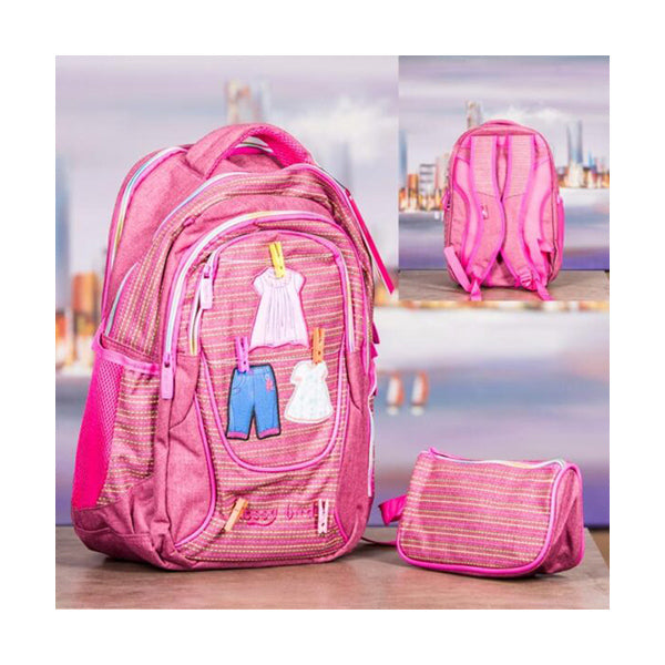 Glossy Bird Backpacks Pink / Brand New Glossy Bird, School Bag 87116