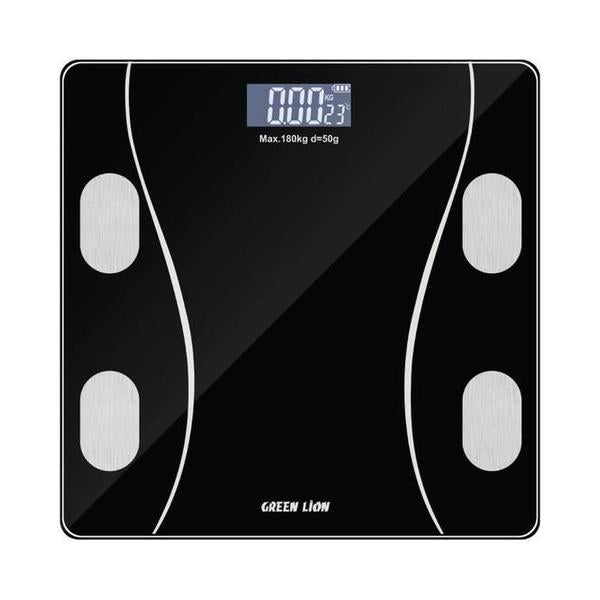 Green Lion Health Care Black / Brand New / 1 Year Green Lion Digital Body Scale, Smart Weighing Scale, GL-BWS01, GNDGTBSCLBK