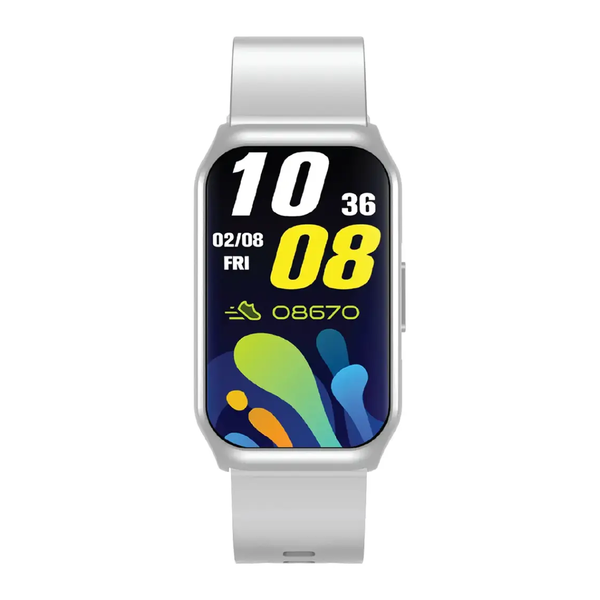Green Lion Jewelry Silver / Brand New Green Lion Track Fit Smart Watch, BT Calls, Sport Modes, Inbuilt Games, AI Voice Assistant, etc