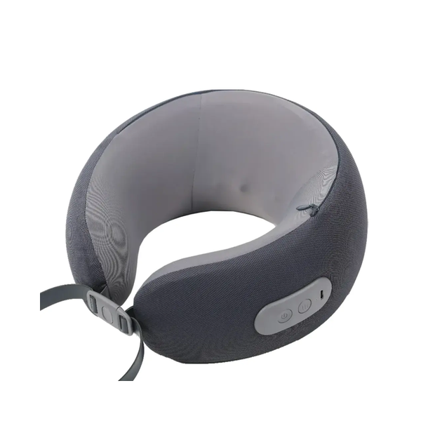 Green Lion Personal Care Brand New Green Lion Ergonomic Pillow with Neck Massager Function, GN29ERNECKGY