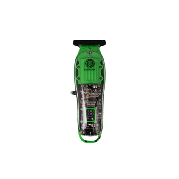 Green Lion Personal Care Green / Brand New Green Lion, Transparent Pro Hair Trimmer 6000RPM 1400mAh