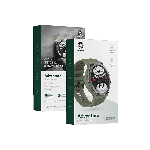 Green Lion Smartwatch, Smart Band & Activity Trackers Green / Brand New / 1 Year Green Lion Adventure Smart Watch