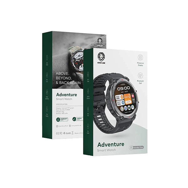 Green Lion Smartwatch, Smart Band & Activity Trackers Black / Brand New / 1 Year Green Lion Adventure Smart Watch