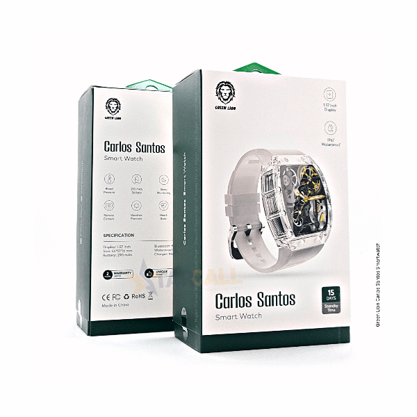 Green Lion Smartwatch, Smart Band & Activity Trackers Green Lion Carlos Santos Smart Watch