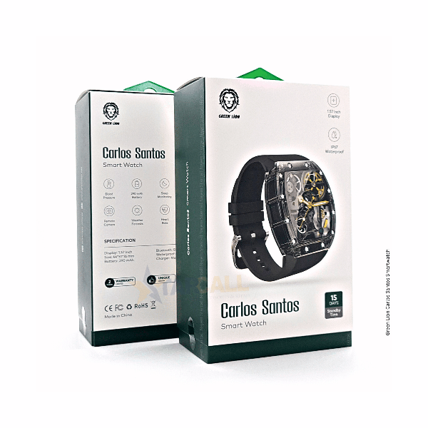 Green Lion Smartwatch, Smart Band & Activity Trackers Green Lion Carlos Santos Smart Watch