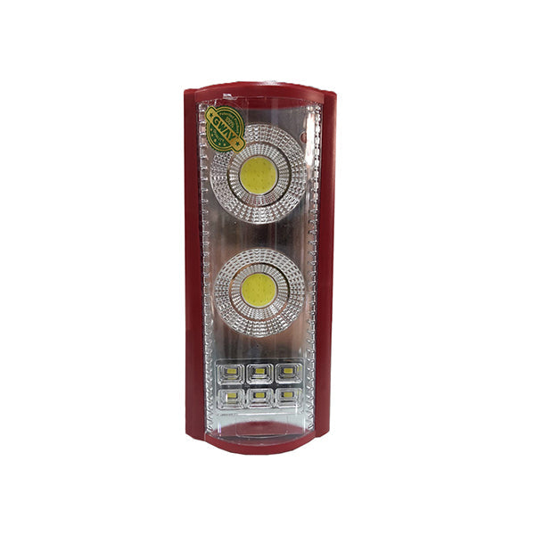 Gway Outdoor Recreation Red / Brand New Gway Portable Lantern LED Light Rechargeable with 2 COB 6 SMD LED 13 Watt - GL6200