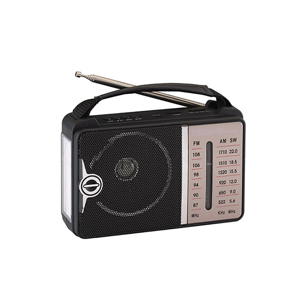 HAY-POWER Audio Hay- Power 1200 Mah Am Fm Sw 3 Band Radio Built In Rechargeable Battery NS8085BT