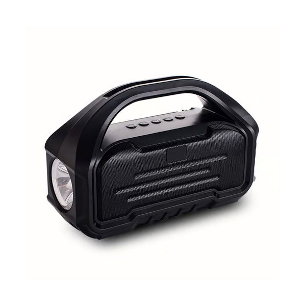 HAY-POWER Audio Black / Brand New Hay-power Rechargeable Bluetooth Speaker with LED Torch/Mobile Phone Bracket - SY-948