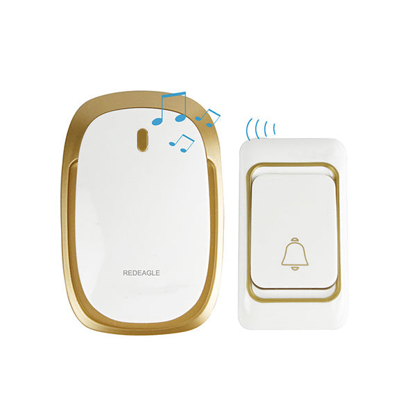 HAY-POWER Building Materials Gold / Brand New Yobee Wireless Doorbell JK02-AC