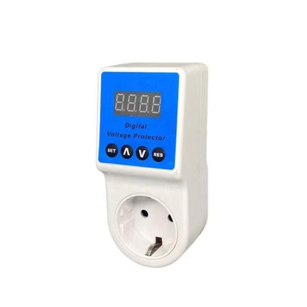HAY-POWER Power & Electrical Supplies Blue White / Brand New Digital Voltage Protector KT-2166B