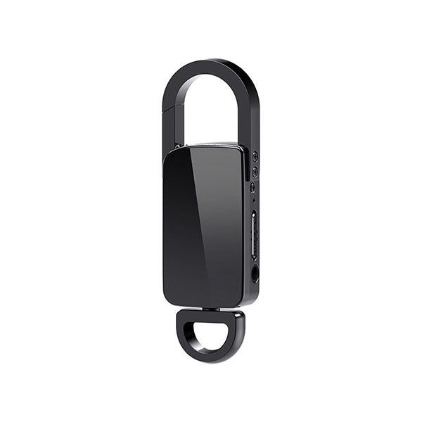 Hay-Tech Audio Black / Brand New Keychain Voice Recorder L207