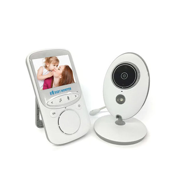 Hay-Tech Baby Safety White / Brand New Wireless 2.4'' LCD Audio Video Baby Monitor VB605