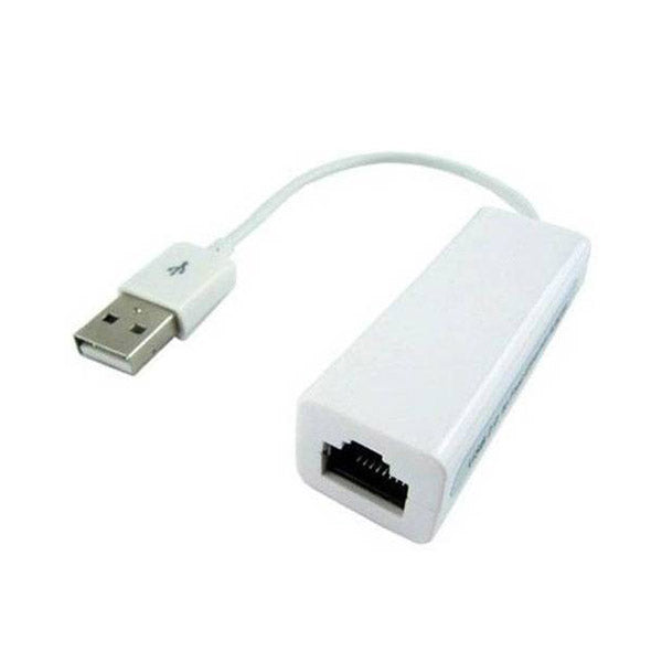Hay-Tech Networking White / Brand New Pluggable USB 2.0 to Gigabit Ethernet Adapter