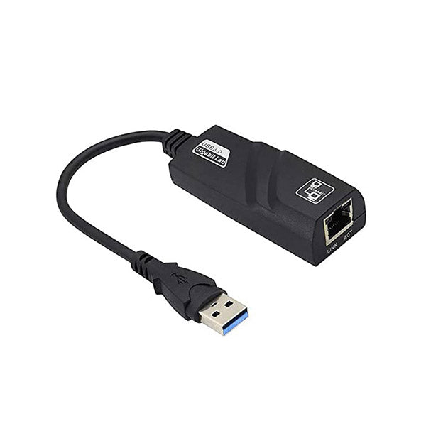 Hay-Tech Networking Black / Brand New USB 3.0 to LAN Gigabit Ethernet Adapter