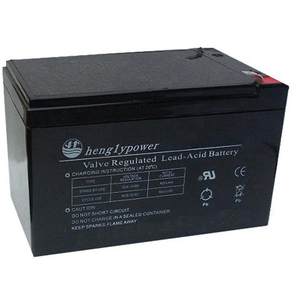 Hengly Electronics Accessories Black / Brand New Hengly Sealed Lead-Acid Battery 12 Volts 7.2 Ah