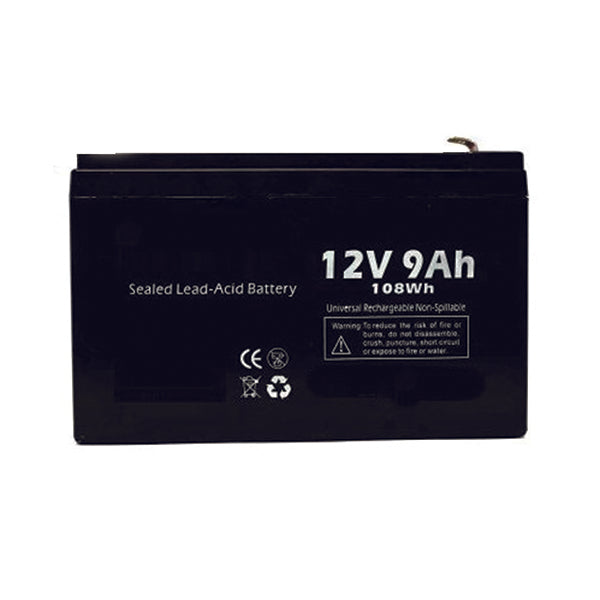 Hengly Electronics Accessories Black / Brand New Hengly Sealed Lead-Acid Battery 12 Volts 9 Ah - B112C9