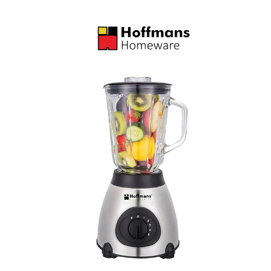 Hoffmans Kitchen & Dining Hoffmans Glass Jar Blender & Dry Grinder HM-920