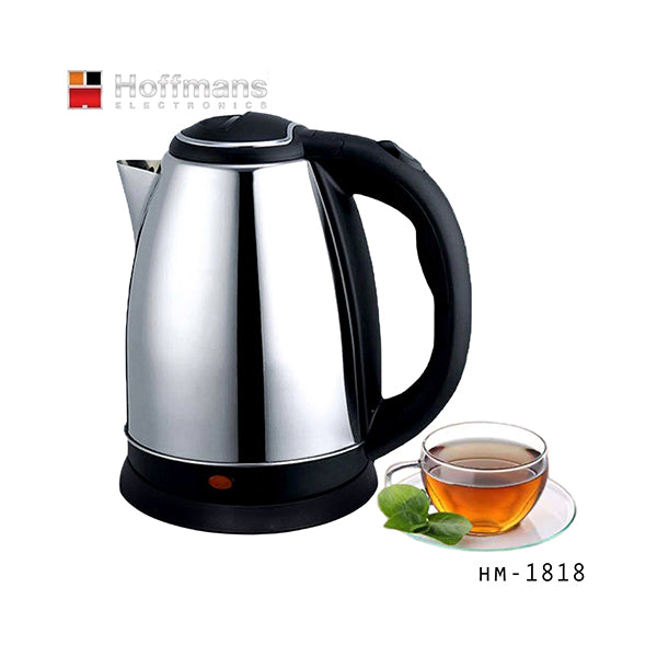 Hoffmans Kitchen & Dining Black / Brand New Hoffmans HM-1818, Electric Kettle 2.0Ltr 2000Watt