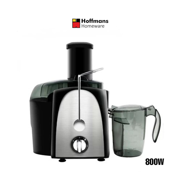 Hoffmans Kitchen & Dining Hoffmans HM-678 High Efficiency Nutritional Juice Extractor 800 W Juicer, 1 Jar Black & Silver