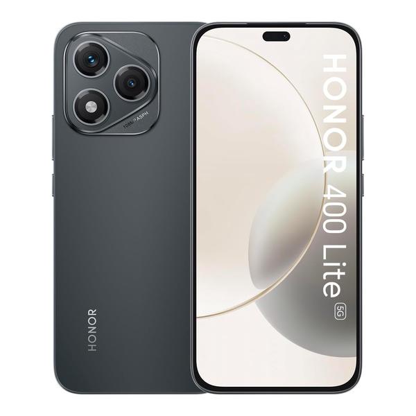 Honor Communications Velvet Black / Brand New Honor 400 Lite 5G AI Phone 16GB/256GB (8GB Extended RAM) + 365 Days Screen Replacement Warranty