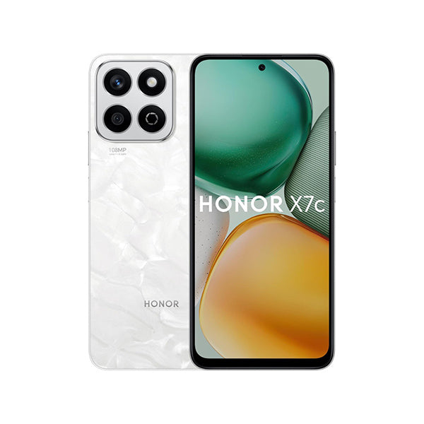 Honor Communications Moonlight White / Brand New / 1 Year Honor X7c 16GB/256GB (8GB Extended RAM) + 365 Days Screen Replacement Warranty