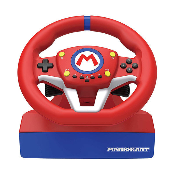 Hori Electronics Accessories Red / Brand New Hori Nintendo Switch Mario Kart Racing Wheel Pro Mini By - Officially Licensed By Nintendo