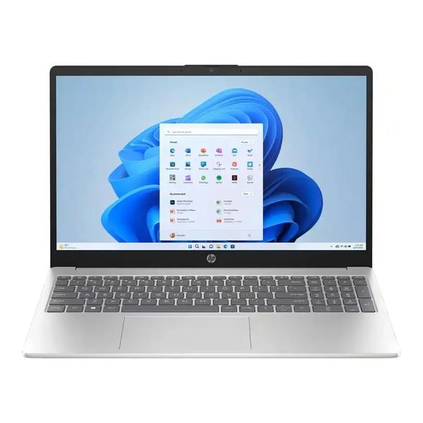 HP Computers Silver / Brand New / 1 Year HP 15-FD0005DX Laptop, Core I5-1235U, 8GB DDR4/512GB NVMe, Intel Iris Xe, 15.6" HD Touch Screen, En/Ar Keyboard, Windows 11, 1 Year Official Warranty