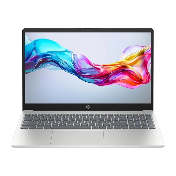 HP Computers Natural Silver / Brand New / 1 Year HP 15-FD0149NE Laptop, I5-1334U, 8GB DDR4/512GB NVMe, Intel Iris Xe, 15.6" FHD,  Backlit En/Ar Keyboard, 1 Year Official Warranty