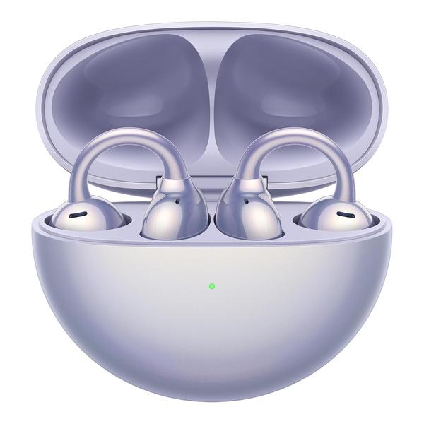 Huawei Audio Purple / Brand New / 1 Year Huawei FreeClip Wireless Earbuds，Open Ear Bluetooth Earphones，Long Lasting Battery ，Subversive Open-ear，AI Crystal Clear Sound, Compatible with Android/iOS/Window,IP54 Dust and Water Resistance, 1 Year Official Warranty