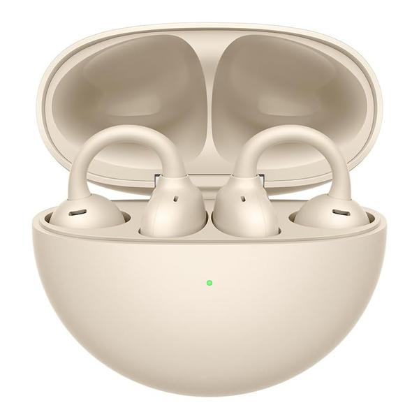 Huawei Audio Beige / Brand New / 1 Year Huawei FreeClip Wireless Earbuds，Open Ear Bluetooth Earphones，Long Lasting Battery ，Subversive Open-ear，AI Crystal Clear Sound, Compatible with Android/iOS/Window,IP54 Dust and Water Resistance, 1 Year Official Warranty