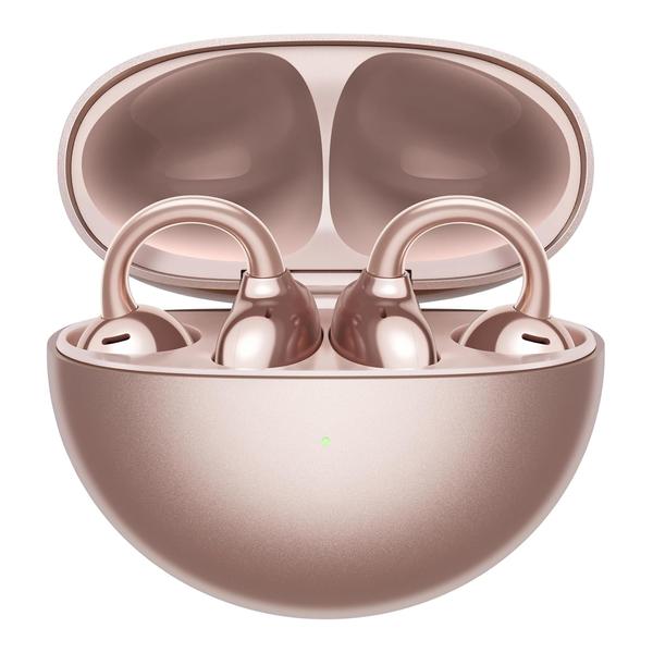 Huawei Audio Gold / Brand New / 1 Year Huawei FreeClip Wireless Earbuds，Open Ear Bluetooth Earphones，Long Lasting Battery ，Subversive Open-ear，AI Crystal Clear Sound, Compatible with Android/iOS/Window,IP54 Dust and Water Resistance, 1 Year Official Warranty