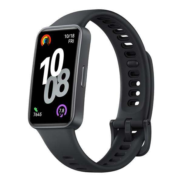 Huawei Jewelry Black / Brand New / 1 Year Huawei Band 10 Smartwatch up to 14 Days Battery Life, iOS & Android, Average Sleep HRV and Sleep Insights with an AI-powered Fitness Monitoring Tracker, Sleep Breathing Awareness, Fast Charging, 1 Year Official Warranty