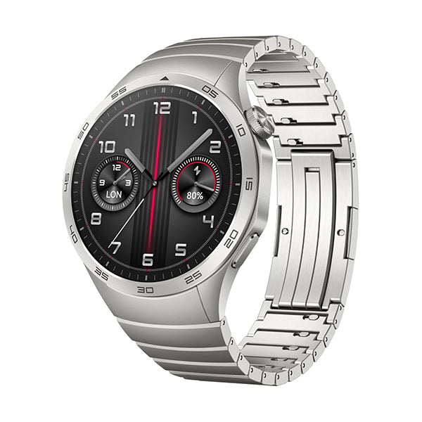 Huawei Jewelry Grey / Brand New HUAWEI Watch GT4 46mm Bluetooth Smartwatch 1.43" AMOLED Screen Stainless Steel Strap