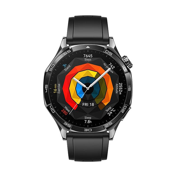 Huawei Jewelry Black / Brand New HUAWEI WATCH GT5 46mm Smartwatch, upto14 Days Battery Life,Sharp-Edged Design, iOS & Android Compatible