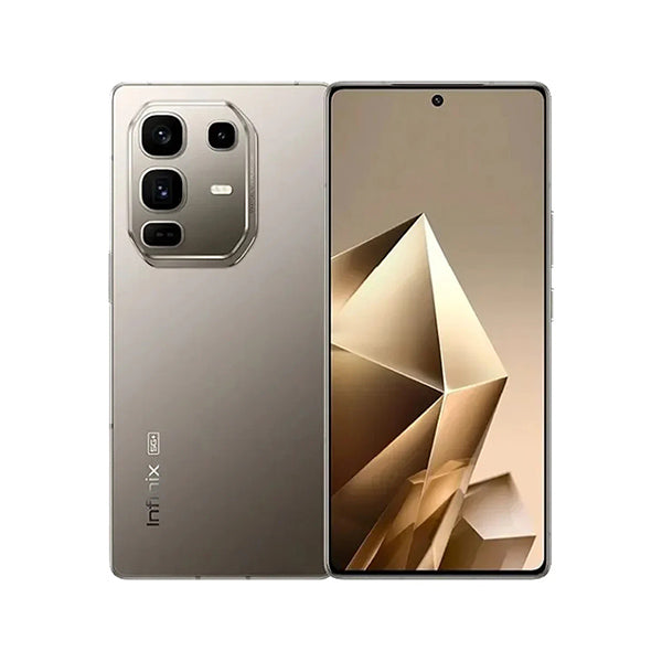 Infinix Communications Titanium / Brand New / 1 Year Infinix Note 50 Pro+ 5G 24GB/256GB+ Free Soulchill 840 + 84 Free Crystals Voucher + 120 Days Screen Replacement Warranty