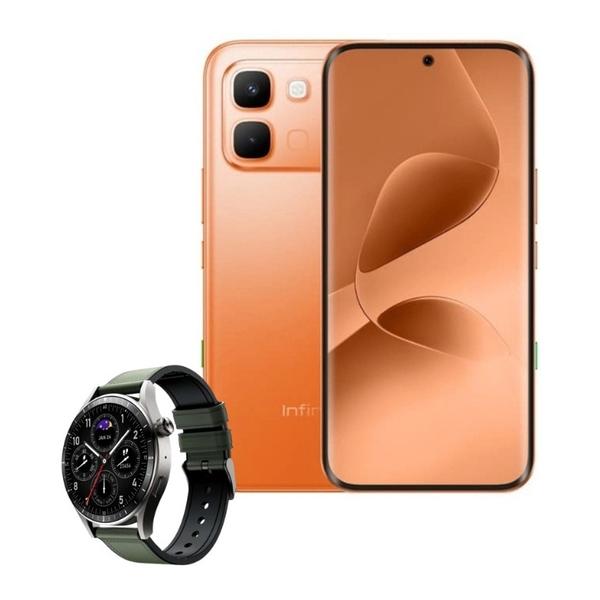 Infinix Communications Orange / Brand New / 1 Year Infinix Note Edge 16GB/256GB (8GB Extended RAM) + 120 Days Screen Replacement Warranty + 1 Year Warranty + Free Infinix XWATCH N4 Pro + Accessories