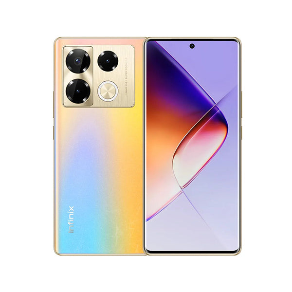 Infinix Mobile Phone Titan Gold / Brand New / 1 Year Infinix Note 40 Pro 4G 16GB/256GB (8GB Extended RAM)