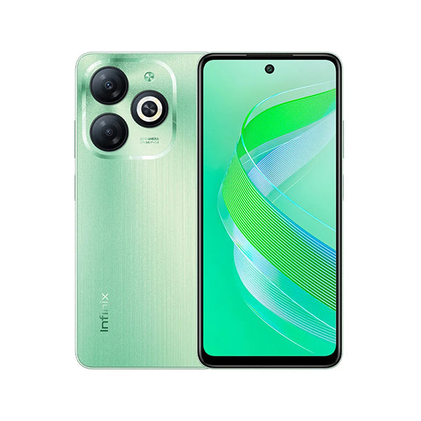Infinix Mobile Phone Crystal Green / Brand New / 1 Year Infinix Smart 8 8GB/128GB (4GB Extended RAM)