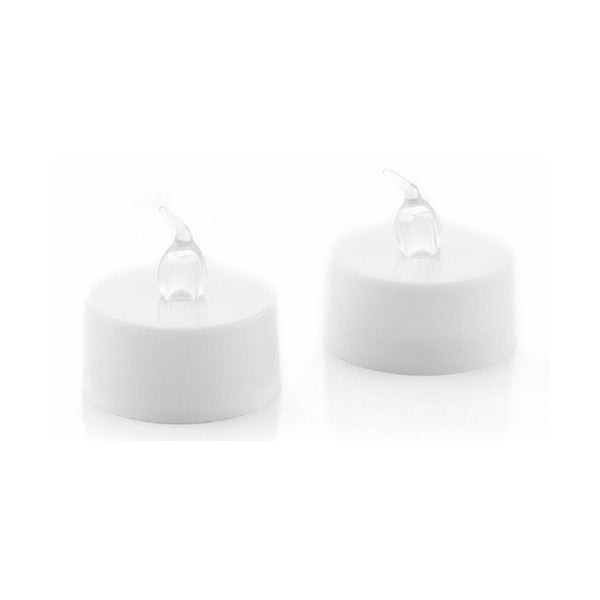 InnovaGoods Decor White / Brand New InnovaGoods Set of Led Tealight Candles Romandle 12 Units - V0103821