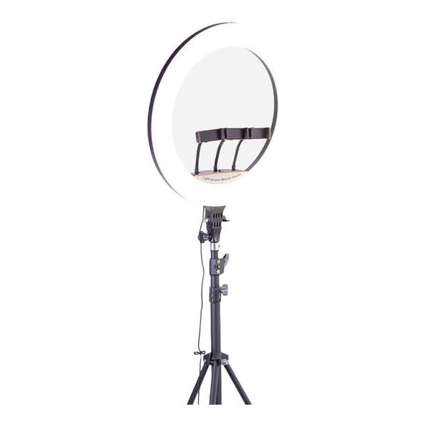 InnovaGoods Black / Brand New Green Lion Button Mode Ringlight 22, 480 LED, GNRNGLIT22