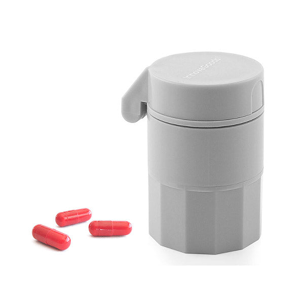 InnovaGoods Health Care Grey / Brand New InnovaGoods 5-In-1 Pill Dispenser with Cutter and Crusher Fivlok - V0103328