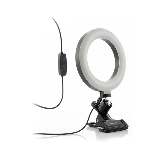 InnovaGoods Black / Brand New InnovaGoods Selfie Ring Light with Clip Lumahoop - V0103566