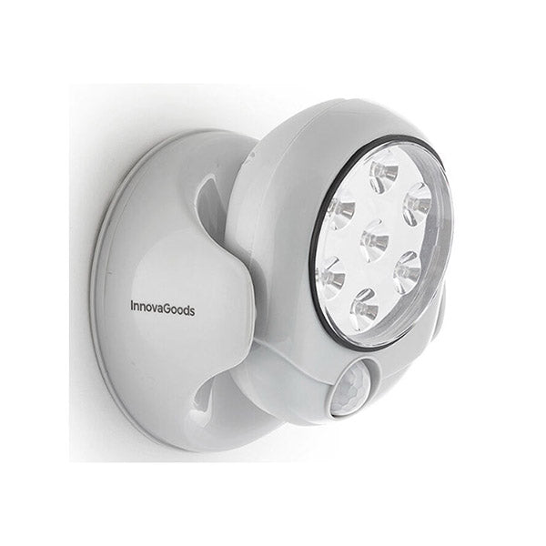 InnovaGoods Lighting White / Brand New InnovaGoods Motion Sensor Led Lamp Lumact 360 - V0103582