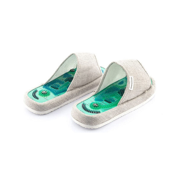 InnovaGoods Personal Care Grey / Brand New InnovaGoods Magnetic Acupressure Slippers Massers – L/Xl - V0103631