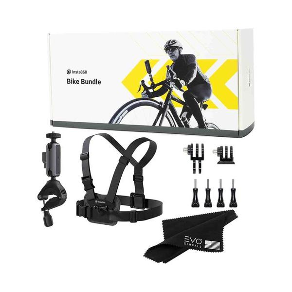 insta360 Communications Insta360 Bike Bundle - Handlebar Mount and Chest Strap for 360 Cameras