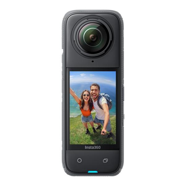 insta360 Insta360 X4-8K Waterproof 360 Action Camera, 4K Wide-Angle Video, Invisible Selfie Stick Effect, Removable Lens Guards, 135 Min Battery Life, AI Editing, Stabilization, for Sports, Travel, Outdoor