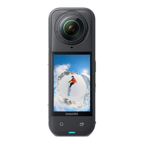 insta360 Insta360 X5 - Waterproof 8K 360° Action Camera, Leading Low Light, Invisible Selfie Stick Effect, Rugged and Replaceable Lens, 3-Hour Battery, Built-in Wind Guard, Stabilization, Triple AI Chip Design