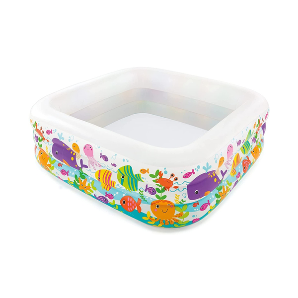 Intex Pool & Spa Brand New Intex Aquarium Pool 159x159x50cm Dalmo ISR S18, 57471