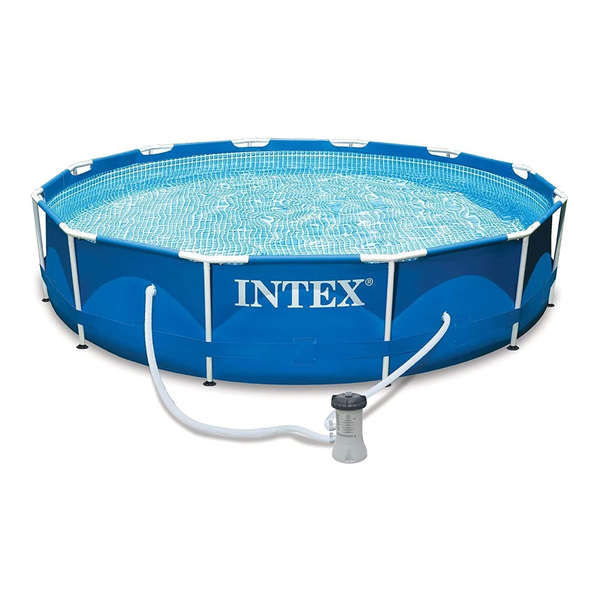 Intex Pool & Spa Brand New Intex Metal Frame Pool Set D. (3.66×0.76M) S21, 28212